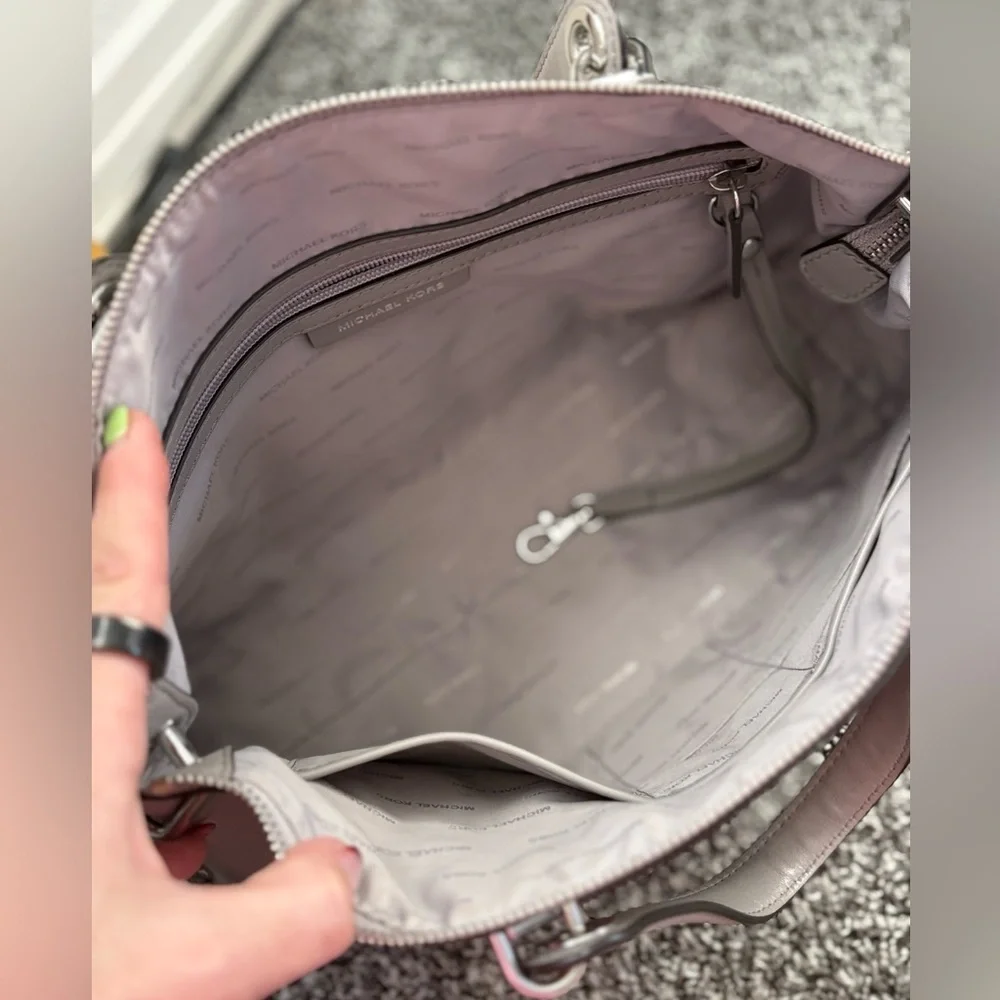 Michael Kors Gray Handbag